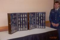 The Raider's goblets from the Air Force Academy